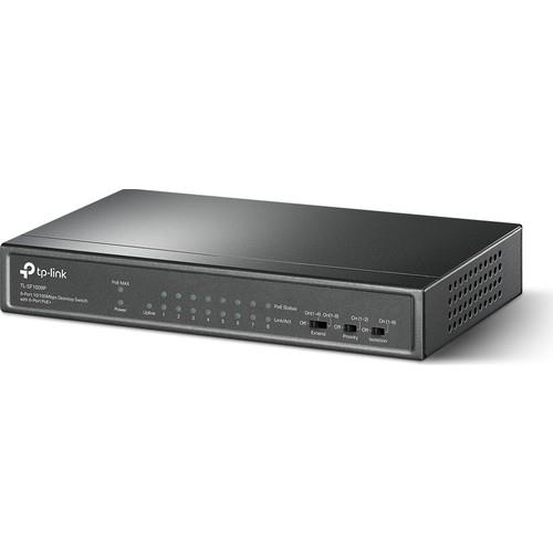 HUB-TP-LINK TL-SF1009P 9 PORT 10/100 65W 8xPOE YON